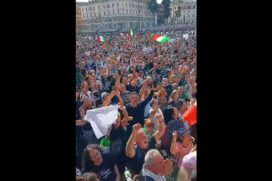 Masowe protesty w Rzymie. Włochy “ludzie jak my nigdy się nie poddają”