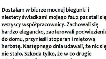 Historia: Dostałam w biurze mocnej biegunki