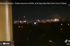 Wideo: Sylwester w Polsce vs Sylwester w Niemczech. Epickie nagranie ze Zgorzelca