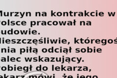 Dowcip: Murzyn na kontrakcie w Polsce pracował na budowie