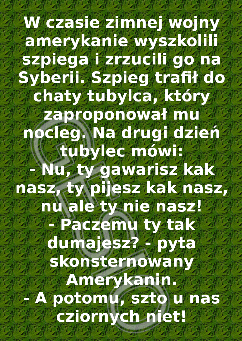 Humor: W czasie zimnej wojny amerykanie